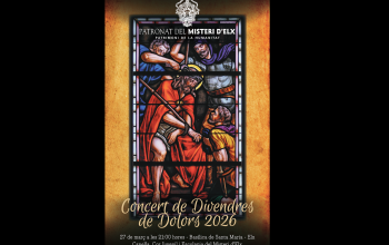 LA BASÍLICA DE SANTA MARÍA ACOGE EL CONCIERTO DE VIERNES DE DOLORES 2026 DEL MISTERI D’ELX